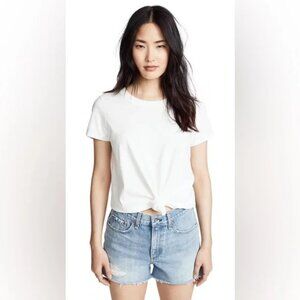Madewell Knot-Front Tee
